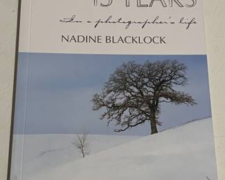 Signed Copy of 15 Years in a photographer's Life by Nadine Blacklock