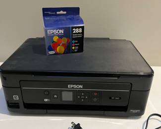 Epson Expression Home XP-340 Scanner Printer with New Ink Cartridge