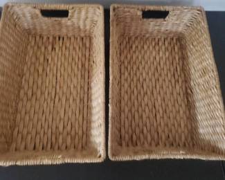 Matching Storage Baskets for Decor or Organizing