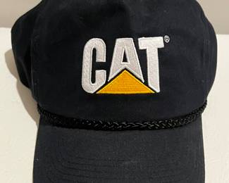 Vintage 90s Caterpillar CAT Embroidered Cap Hat Taiwan Snapback