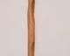 Hand Carved Walking Stick Blonde Wood
