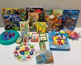 Kids Fun Toys, Books, Puzzles, Wood Learning Toys, Electronic, Card Games & Board Books
