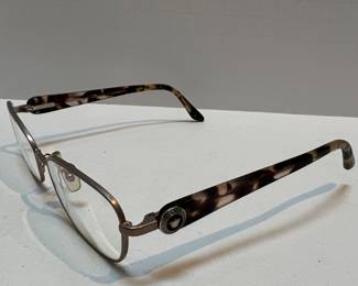 VERSACE Gargoyle logo eyeglass FRAMES Faux Tortoise Shell