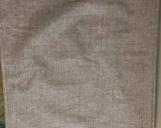 New LOVESAC 24 x 24 Decorative Gray Pillow Cover Chenille