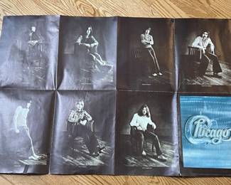 Vintage "CHICAGO" Music Poster