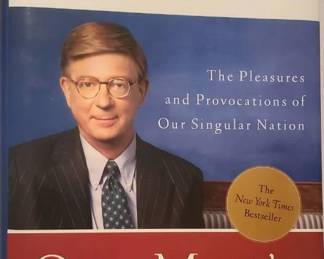 One Man's America Signed Book by Author George F. Will