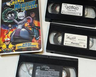 Vintage lot of Anime Movies POKEMON and Sailor Moon