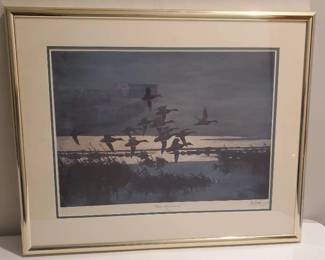 LES KOUBA "Cans at 6:03 a.m." Signed, Numbered & Framed Print