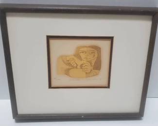 Jorge Dumas Signed & Numbered Lithoprint "MUSICAL"