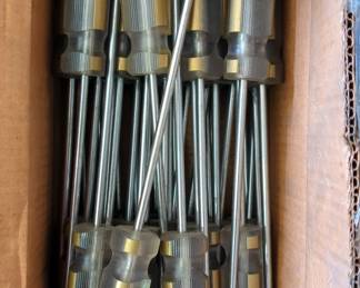 Granco USA & Gros USA Screwdrivers Including Phillips And Flat Head, Various Sizes
