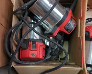 Milwaukee Heavy Duty Routers, Model 5625-20, Qty 3