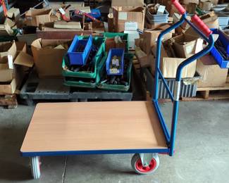 RuXXac Ergo Truck Cart, Model 291, With Hard Wheels And Rubber Grip Handles, Requires Assembly, Measurements When Assembled, 41" x 23" x 42", Qty 1