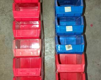 Plastic Stackable Hardware Bins