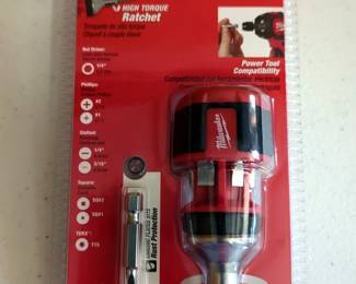 Milwaukee 8-In-1 Compact Ratchet Multi-Bit Drivers, New In Box, Qty 48 Sets