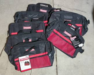 Craftsman 13" Large Mouth Tool Bag, 937535, Qty 8