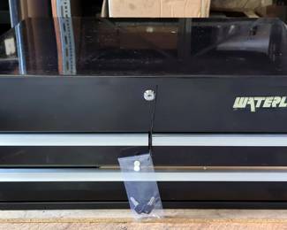 Waterloo 3 Drawer Lift Top Locking Utility Cart, Model UC300, Requires Assembly, 36" x 33" x 20.5"