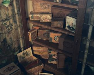 Cigar box collection