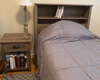 Twin Bed - Headboard and Box Spring only