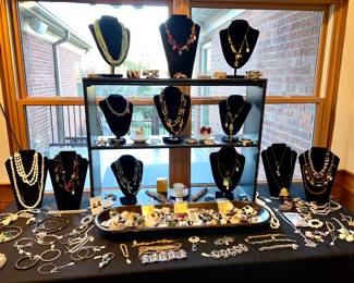 We have an amazing selection of costume jewelry!!!