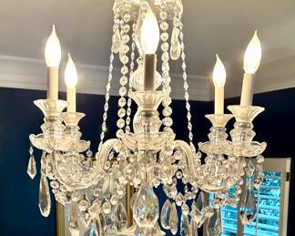 Schonbek Crystal Chandelier