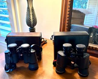 Pentex and Bushnell Binoculars
