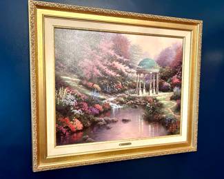 Pools of Serenity "The Garden of Prayer II" by Thomas Kincaid