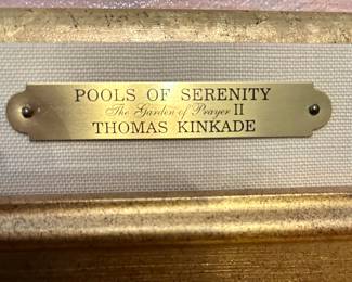 Pools of Serenity "The Garden of Prayer II" by Thomas Kincaid