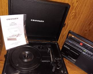 Turn table record player Crosley 