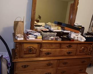 Nice dresser with mirror 