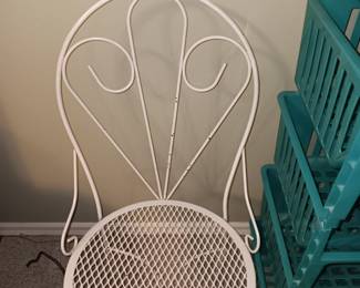 Metal chair