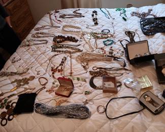 lots of jewelry