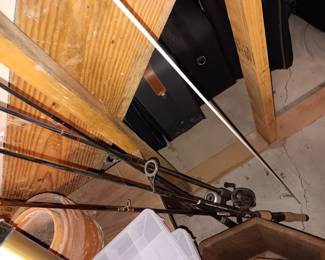 fishing poles