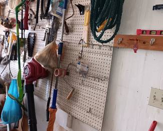 tools in garage
