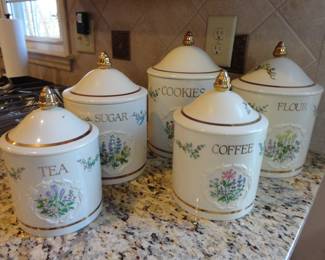 Lenox Spice Garden Canister Set (5)