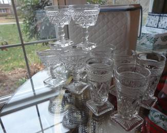 Imperial Cape Cod Champagne/Tall Sherbet and Juice Glasses