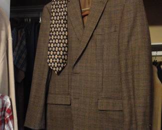 Most all the Suits are 38 R. This Ralph Lauren one is perfect with Khakis and a crisp white shirt