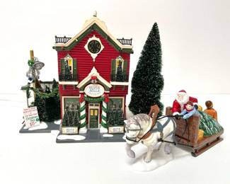 Department 56 Silver Bells Christmas Shop