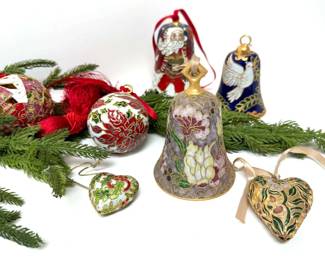 Enamel Ornament Set