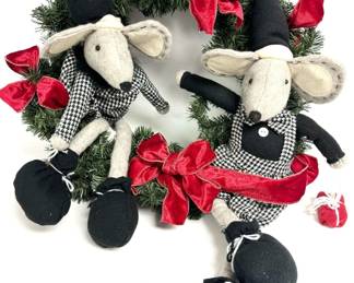 Adorable Mouse Wreath