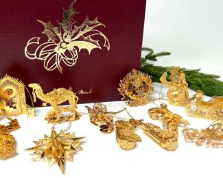 Danbury Mint Ornament Set