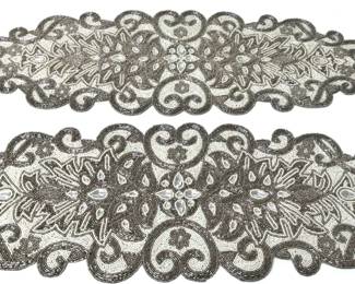 Lustre Beaded Table Runners