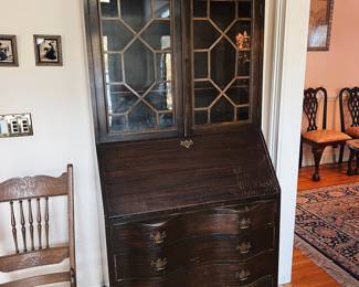 Mahogany Secretary/Bookcase
