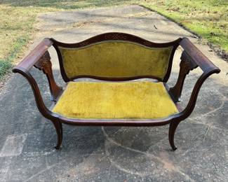 Antique Victorian Settee