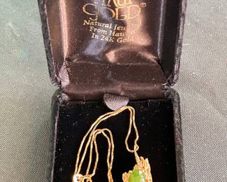 Stunning 24k gold necklace. 