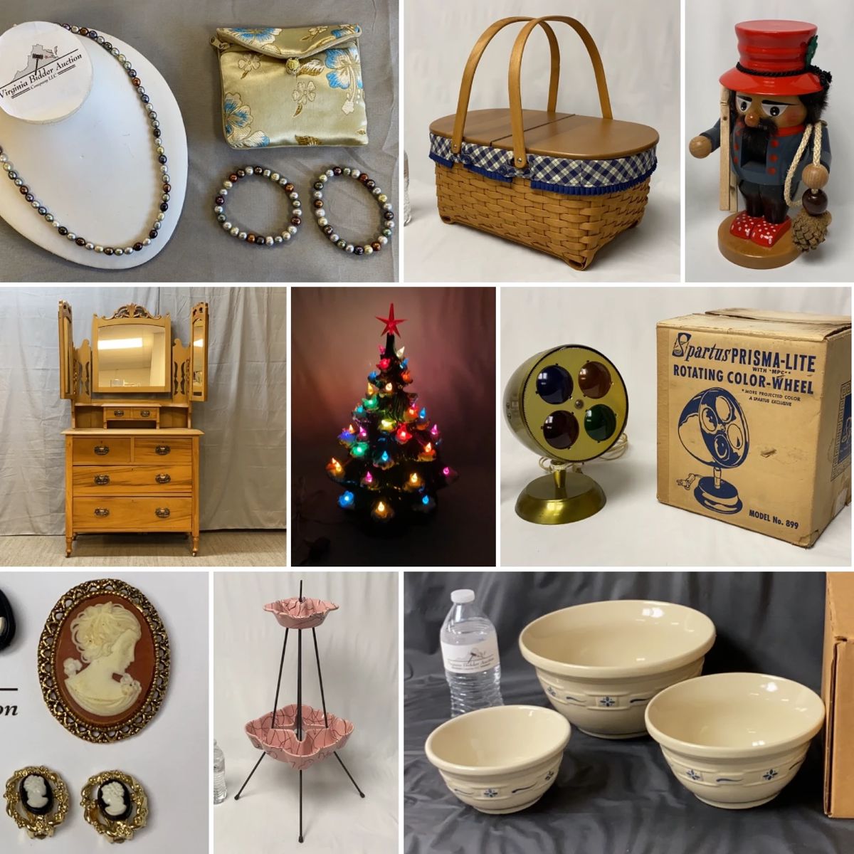 Longaberger, Christmas & Estate Online Auction... starts on 11/23/2023