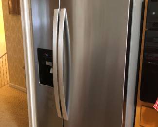 Whirlpool Stainless Side by Side Refrigerator 