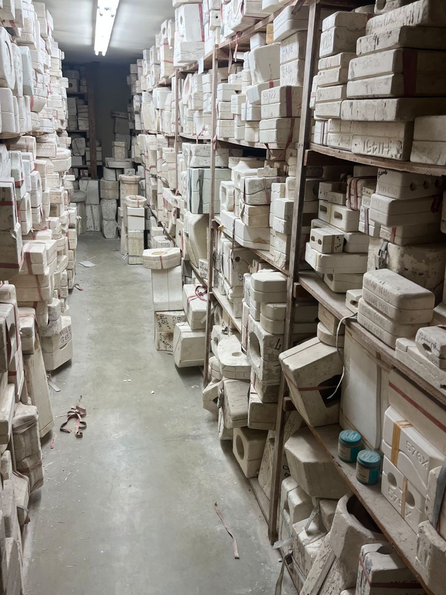Ceramic Molds Warehouse Liquidation