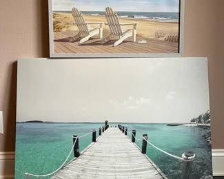Tropical Pier Wall Art