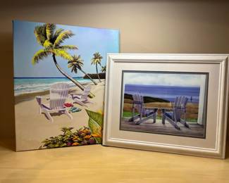 Adirondack Chair Wall Art