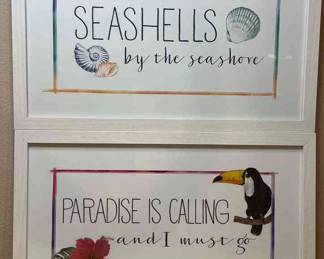 Beach Expressions Wall Art